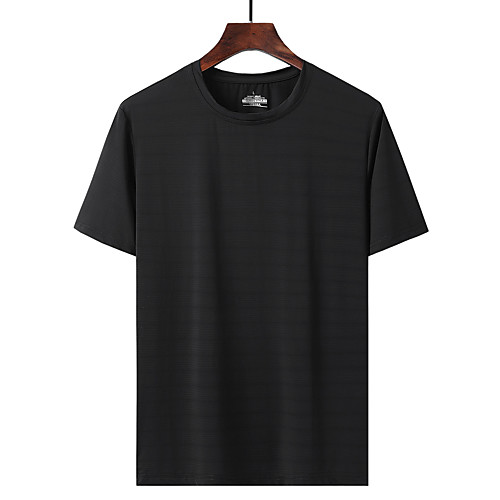 Men's Hiking Tee shirt Short Sleeve Crew Neck Tee Tshirt Outdoor Ultra Light (UL) Quick Dry Breathable Comfortable Summer Nylon Solid Color Dark Grey White Black Fishing Beach Camping / Hiking
Men's Hiking Tee shirt Short Sleeve Crew Neck Tee Tshirt Outdoor Ultra Light (UL) Quick Dry Breathable Comfortable Summer Nylon Solid Color Dark Grey White Black Fishing Beach Camping / Hiking