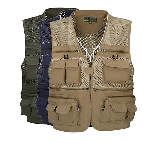Men's Hunting Gilet Outdoor Breathable Wearable Comfortable Spring Summer Solid Colored Cotton Black Army Green Blue
Men's Hunting Gilet Outdoor Breathable Wearable Comfortable Spring Summer Solid Colored Cotton Black Army Green Blue