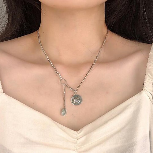 Women's Pendant Necklace Cat Classic Alloy Silver 60 cm Necklace Jewelry 1pc For Festival
Women's Pendant Necklace Cat Classic Alloy Silver 60 cm Necklace Jewelry 1pc For Festival
