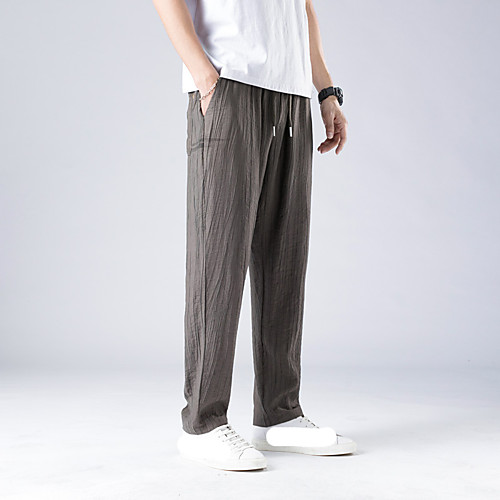 Men's Joggers Athletic Bottoms Drawstring Spandex Running Jogging Breathable Normal Sport Solid Colored Black Grey Coffee / Athleisure / Full Length
Men's Joggers Athletic Bottoms Drawstring Spandex Running Jogging Breathable Normal Sport Solid Colored Black Grey Coffee / Athleisure / Full Length