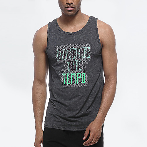 Men's Tank Top Tee / T-shirt Pure Color Crew Neck Letter & Number Sport Athleisure Top Sleeveless Breathable Quick Dry Moisture Wicking Soft Comfortable Exercise & Fitness Running Everyday Use Casual
Men's Tank Top Tee / T-shirt Pure Color Crew Neck Letter & Number Sport Athleisure Top Sleeveless Breathable Quick Dry Moisture Wicking Soft Comfortable Exercise & Fitness Running Everyday Use Casual