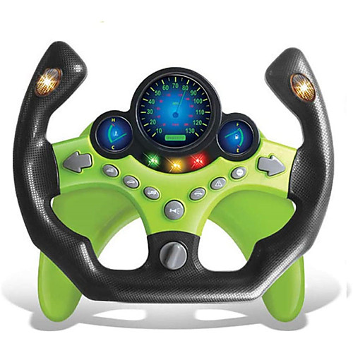 Kids Electric Early Education Simulation Steering Wheel Toy Multifunctional High Simulation Car Driving Toy with Music and Light Pretend Driving Toy for Boys and Girls (Sports car)
Kids Electric Early Education Simulation Steering Wheel Toy Multifunctional High Simulation Car Driving Toy with Music and Light Pretend Driving Toy for Boys and Girls (Sports car)