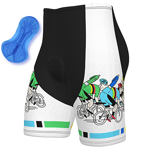 21Grams Men's Cycling Shorts Spandex Bike Padded Shorts / Chamois Breathable Quick Dry Sports White Mountain Bike MTB Road Bike Cycling Clothing Apparel Bike Wear / Athleisure
21Grams Men's Cycling Shorts Spandex Bike Padded Shorts / Chamois Breathable Quick Dry Sports White Mountain Bike MTB Road Bike Cycling Clothing Apparel Bike Wear / Athleisure