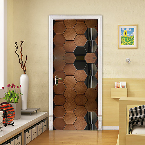 3D 2pcs Self-adhesive Creative Door Stickers Living Room Bedroom Diy Decorative Home Waterproof Wall Stickers 77x200cm
3D 2pcs Self-adhesive Creative Door Stickers Living Room Bedroom Diy Decorative Home Waterproof Wall Stickers 77x200cm