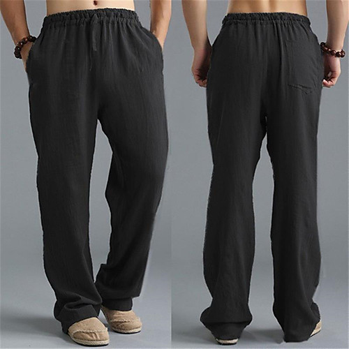 Men's Yoga Pants Bottoms Quick Dry Breathable Solid Color Apricot White Black Yoga Fitness Gym Workout Sports Activewear Loose / Athleisure
Men's Yoga Pants Bottoms Quick Dry Breathable Solid Color Apricot White Black Yoga Fitness Gym Workout Sports Activewear Loose / Athleisure
