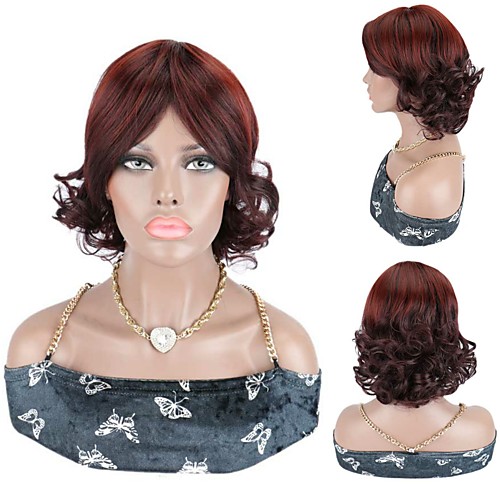 Short Wigs Short Bouncy Curl Wigs Synthetic Hair Wigs 99J Burgundy Red Wigs For Women
Short Wigs Short Bouncy Curl Wigs Synthetic Hair Wigs 99J Burgundy Red Wigs For Women