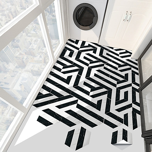 Creative Marble Black And White Hexagon Non-slip Floor Pvc Sticker Kitchen Bathroom Floor Waterproof Self-adhesive Removable Wall Sticker
Creative Marble Black And White Hexagon Non-slip Floor Pvc Sticker Kitchen Bathroom Floor Waterproof Self-adhesive Removable Wall Sticker