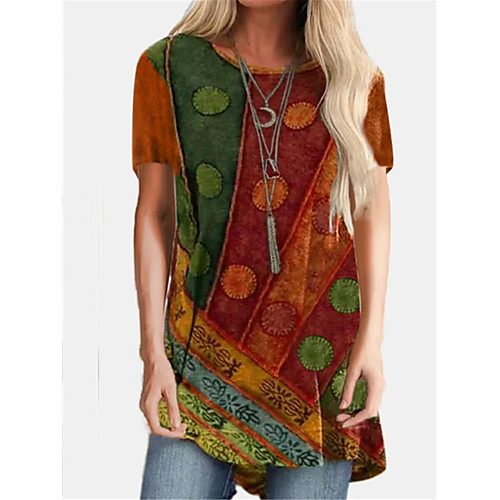 cross-border foreign trade 2021 amazon aliexpress wish4-color printing short-sleeved round neck mid-length bottoming t-shirt women
cross-border foreign trade 2021 amazon aliexpress wish4-color printing short-sleeved round neck mid-length bottoming t-shirt women