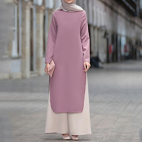 Muslim Outfits Women's Costume Wine / Purple / Blushing Pink Vintage Cosplay Event / Party Long Sleeve Two Piece
Muslim Outfits Women's Costume Wine / Purple / Blushing Pink Vintage Cosplay Event / Party Long Sleeve Two Piece