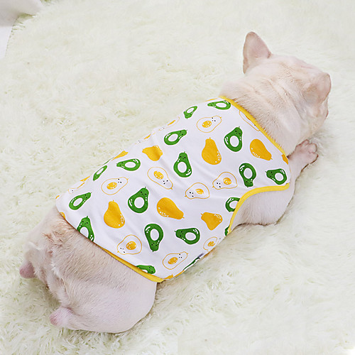 Dog Cat Shirt / T-Shirt Vest Avocado Fruit Basic Adorable Cute Casual / Daily Dog Clothes Puppy Clothes Dog Outfits Breathable Yellow Costume for Girl and Boy Dog Cotton S M L XL XXL
Dog Cat Shirt / T-Shirt Vest Avocado Fruit Basic Adorable Cute Casual / Daily Dog Clothes Puppy Clothes Dog Outfits Breathable Yellow Costume for Girl and Boy Dog Cotton S M L XL XXL