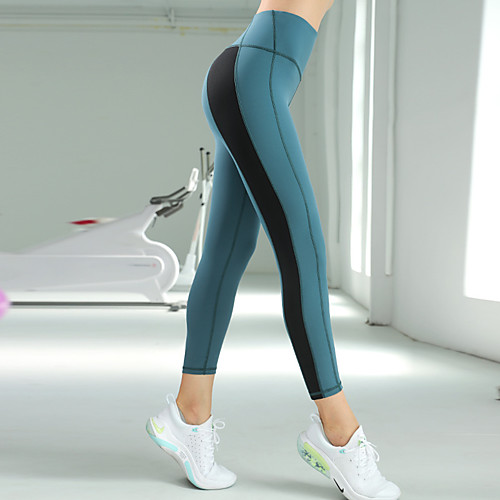 Women's High Waist Running Tights Leggings Yoga Pants Jogger Pants Patchwork Cropped Leggings Tights Leggings Butt Lift Moisture Wicking Stripes Purple Blue Cyan Spandex Yoga Fitness Gym Workout
Women's High Waist Running Tights Leggings Yoga Pants Jogger Pants Patchwork Cropped Leggings Tights Leggings Butt Lift Moisture Wicking Stripes Purple Blue Cyan Spandex Yoga Fitness Gym Workout