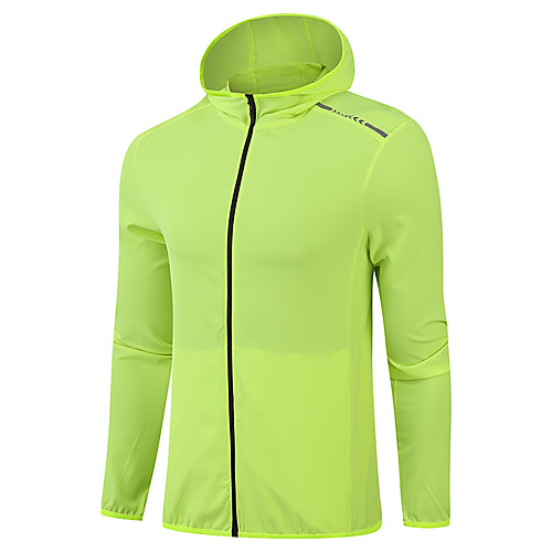 Men's Long Sleeve Running Jacket Windbreaker Full Zip Hoodie Athletic Summer Elastane Breathable Sweat Out Fitness Gym Workout Basketball Jogging Cycling Sportswear Solid Colored Normal fluorescent
Men's Long Sleeve Running Jacket Windbreaker Full Zip Hoodie Athletic Summer Elastane Breathable Sweat Out Fitness Gym Workout Basketball Jogging Cycling Sportswear Solid Colored Normal fluorescent