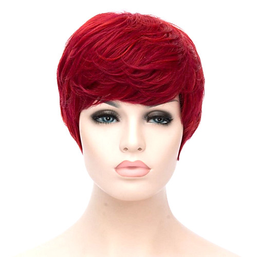 Synthetic Wig Curly Short Bob Side Part Wig Short Red Synthetic Hair Women's Cosplay Party Fashion Red
Synthetic Wig Curly Short Bob Side Part Wig Short Red Synthetic Hair Women's Cosplay Party Fashion Red