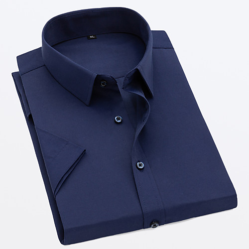 Men's Shirt non-printing Solid Colored Solid Color Plain Short Sleeve Casual Tops Business Simple White Black Blue
Men's Shirt non-printing Solid Colored Solid Color Plain Short Sleeve Casual Tops Business Simple White Black Blue