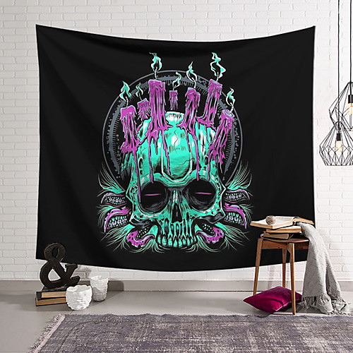 Wall Tapestry Art Decor Blanket Curtain Hanging Home Bedroom Living Room Psychedelic Skull Painting Style
Wall Tapestry Art Decor Blanket Curtain Hanging Home Bedroom Living Room Psychedelic Skull Painting Style