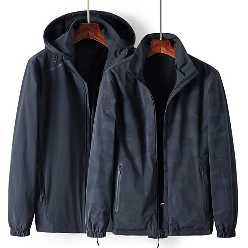Men's Hiking Windbreaker Winter Outdoor Solid Color Windproof Breathable Quick Dry Warm Hoodie Nylon Full Length Visible Zipper Fishing Climbing Beach Black Blue Grey Dark Blue
Men's Hiking Windbreaker Winter Outdoor Solid Color Windproof Breathable Quick Dry Warm Hoodie Nylon Full Length Visible Zipper Fishing Climbing Beach Black Blue Grey Dark Blue