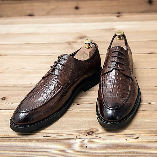 Men's Oxfords Leatherette Loafers Bullock Shoes Business Daily Walking Shoes Faux Leather Breathable Non-slipping Wear Proof Black Brown Spring 
Men's Oxfords Leatherette Loafers Bullock Shoes Business Daily Walking Shoes Faux Leather Breathable Non-slipping Wear Proof Black Brown Spring
