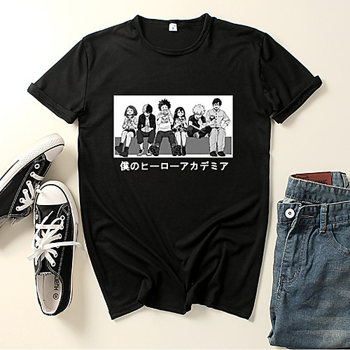 Inspired by My Hero Academia / Boku No Hero Deku Cosplay Costume T-shirt Microfiber Graphic Prints Printing T-shirt For Women's / Men's
Inspired by My Hero Academia / Boku No Hero Deku Cosplay Costume T-shirt Microfiber Graphic Prints Printing T-shirt For Women's / Men's