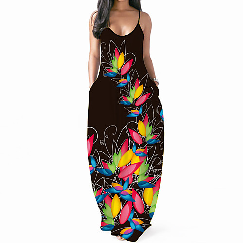 2021 cross-border source wish european and american new women's digital printing sexy v-neck long dress suspender dress
2021 cross-border source wish european and american new women's digital printing sexy v-neck long dress suspender dress