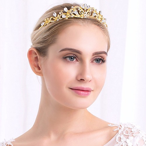 Wedding Bridal Crystal Headpiece with Crystal 1 Piece Wedding / Special Occasion Headpiece
Wedding Bridal Crystal Headpiece with Crystal 1 Piece Wedding / Special Occasion Headpiece