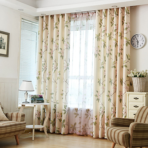 Two Panel Korean Pastoral Style Printed Curtains Living Room Bedroom Dining Room Curtains
Two Panel Korean Pastoral Style Printed Curtains Living Room Bedroom Dining Room Curtains
