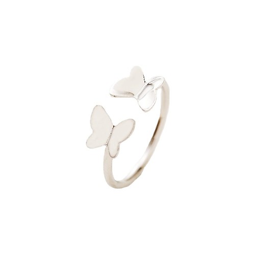 Butterfly Open Cuff Ring Classic Silver Alloy Butterfly Stylish Simple European 1pc One Size / Women's
Butterfly Open Cuff Ring Classic Silver Alloy Butterfly Stylish Simple European 1pc One Size / Women's