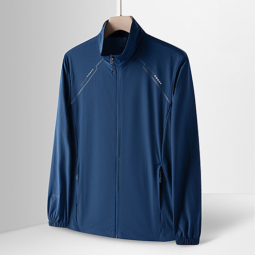 Men's Hiking Jacket Outdoor Waterproof Windproof Quick Dry Breathable Jacket Elastane Full Length Visible Zipper Fishing Climbing Beach Black Grey Dark Green Dark Blue Light Blue
Men's Hiking Jacket Outdoor Waterproof Windproof Quick Dry Breathable Jacket Elastane Full Length Visible Zipper Fishing Climbing Beach Black Grey Dark Green Dark Blue Light Blue