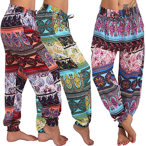 Women's Yoga Pants Harem Bloomers Bottoms Breathable Quick Dry Moisture Wicking Bohemian Pink Orange Green Yoga Fitness Gym Workout Winter Plus Size Sports Activewear Micro-elastic Loose / Athletic
Women's Yoga Pants Harem Bloomers Bottoms Breathable Quick Dry Moisture Wicking Bohemian Pink Orange Green Yoga Fitness Gym Workout Winter Plus Size Sports Activewear Micro-elastic Loose / Athletic