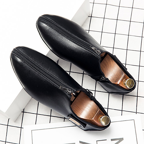 Men's Loafers & Slip-Ons Tassel Loafers Comfort Loafers Business Casual Classic Daily Party & Evening Walking Shoes Nappa Leather Cowhide Breathable Non-slipping Wear Proof Booties / Ankle Boots Black
Men's Loafers & Slip-Ons Tassel Loafers Comfort Loafers Business Casual Classic Daily Party & Evening Walking Shoes Nappa Leather Cowhide Breathable Non-slipping Wear Proof Booties / Ankle Boots Black