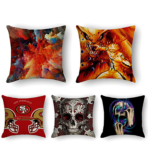 Cushion Cover 5PC Linen Soft Decorative Square Throw Pillow Cover Cushion Case Pillowcase for Sofa Bedroom 45 x 45 cm (18 x 18 Inch) Superior Quality Machine Washable Cool
Cushion Cover 5PC Linen Soft Decorative Square Throw Pillow Cover Cushion Case Pillowcase for Sofa Bedroom 45 x 45 cm (18 x 18 Inch) Superior Quality Machine Washable Cool