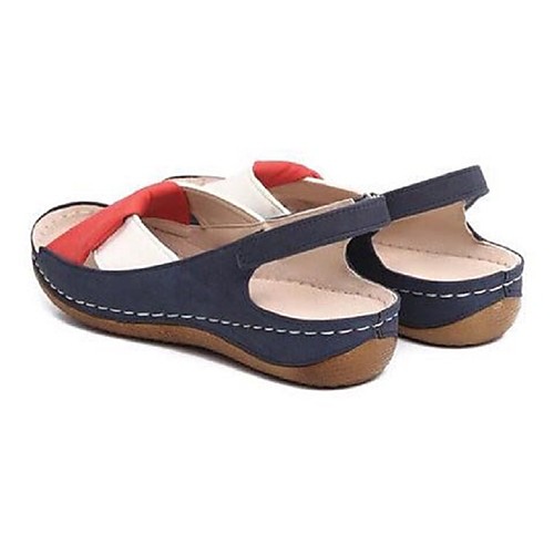 Women's Sandals Boho Bohemia Beach Flat Heel Round Toe PU Color Block Black Gray
Women's Sandals Boho Bohemia Beach Flat Heel Round Toe PU Color Block Black Gray