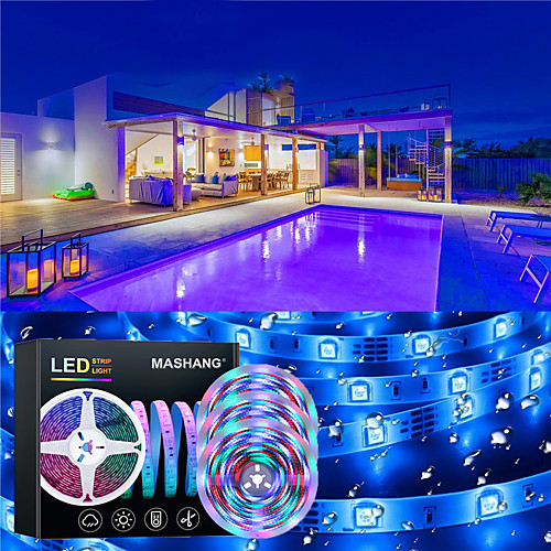 LED Strip Lights Bright RGBW 15M Music Sync 3510 LEDs 2835 SMD Strip Lights Waterproof Smart LED Tiktok Lights with 40 Keys Remote Bluetooth Controller for Home Bedroom TV Back Lights DIY Decor
LED Strip Lights Bright RGBW 15M Music Sync 3510 LEDs 2835 SMD Strip Lights Waterproof Smart LED Tiktok Lights with 40 Keys Remote Bluetooth Controller for Home Bedroom TV Back Lights DIY Decor