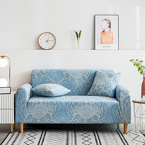 2021 New Stylish Simplicity Print Sofa Cover Stretch Couch Super Soft Fabric Retro Hot Sale Sky Blue Couch Cover
2021 New Stylish Simplicity Print Sofa Cover Stretch Couch Super Soft Fabric Retro Hot Sale Sky Blue Couch Cover