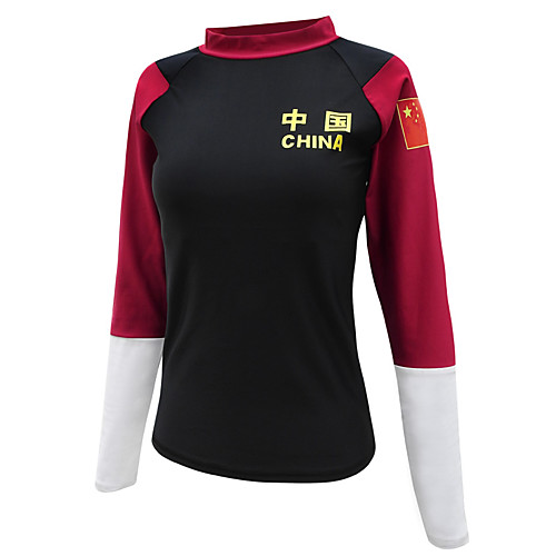 Women's Diving Rash Guard Spandex Swimwear Quick Dry Breathable Long Sleeve Swimming Diving Surfing Patchwork Autumn / Fall Spring Summer
Women's Diving Rash Guard Spandex Swimwear Quick Dry Breathable Long Sleeve Swimming Diving Surfing Patchwork Autumn / Fall Spring Summer