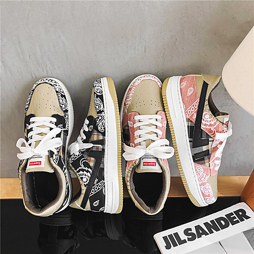 Men's Sneakers Sporty Casual Daily Outdoor Walking Shoes PU Breathable Non-slipping Wear Proof Orange / Black Black Spring Summer
Men's Sneakers Sporty Casual Daily Outdoor Walking Shoes PU Breathable Non-slipping Wear Proof Orange / Black Black Spring Summer