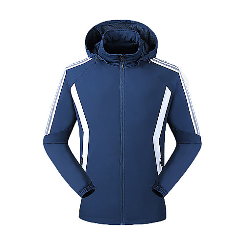Men's Hiking Jacket Hiking Windbreaker Outdoor Lightweight Breathable Quick Dry Sweat wicking Outerwear Jacket Top Hunting Fishing Climbing Black Blue
Men's Hiking Jacket Hiking Windbreaker Outdoor Lightweight Breathable Quick Dry Sweat wicking Outerwear Jacket Top Hunting Fishing Climbing Black Blue