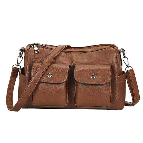 Women's Bags Crossbody Bag Date Office & Career 2021 MessengerBag Black Purple Green Brown
Women's Bags Crossbody Bag Date Office & Career 2021 MessengerBag Black Purple Green Brown