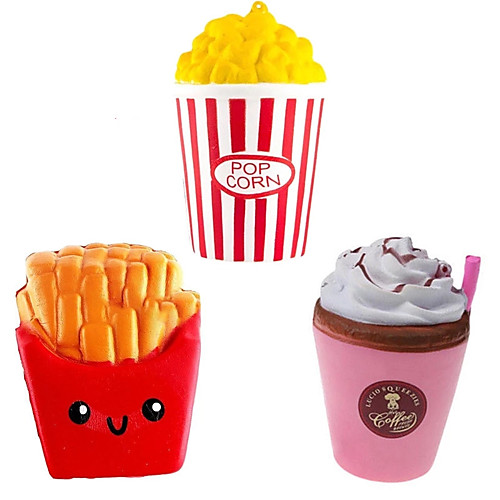 Jumbo Slow Rising Squishy Toys Popcorn Fries Straw Cup Fast Food Stress Reliever Toys for children In Gags Toys 1PCS
Jumbo Slow Rising Squishy Toys Popcorn Fries Straw Cup Fast Food Stress Reliever Toys for children In Gags Toys 1PCS