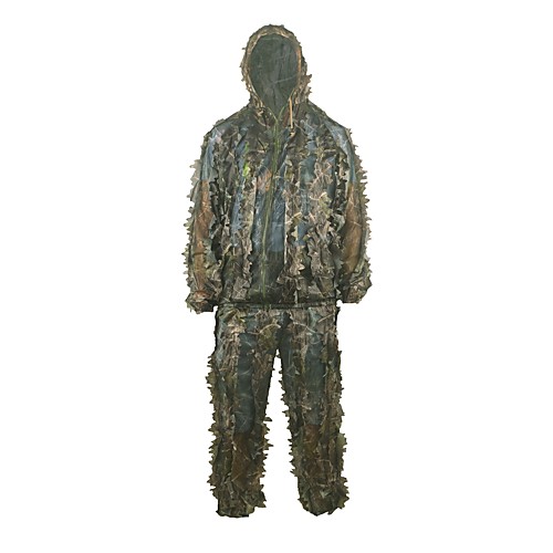 Men's Ghillie Hunting Suit Hunting Jacket with Pants Outdoor Waterproof Ventilation Wearproof Comfortable Fall Spring Camo / Camouflage Polyester Jungle camouflage / 2pcs
Men's Ghillie Hunting Suit Hunting Jacket with Pants Outdoor Waterproof Ventilation Wearproof Comfortable Fall Spring Camo / Camouflage Polyester Jungle camouflage / 2pcs
