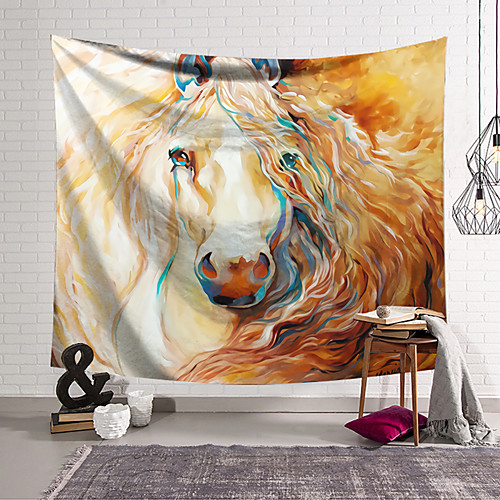 Wall Tapestry Art Decor Blanket Curtain Hanging Home Bedroom Living Room Horse Modern Painting Style Animal
Wall Tapestry Art Decor Blanket Curtain Hanging Home Bedroom Living Room Horse Modern Painting Style Animal