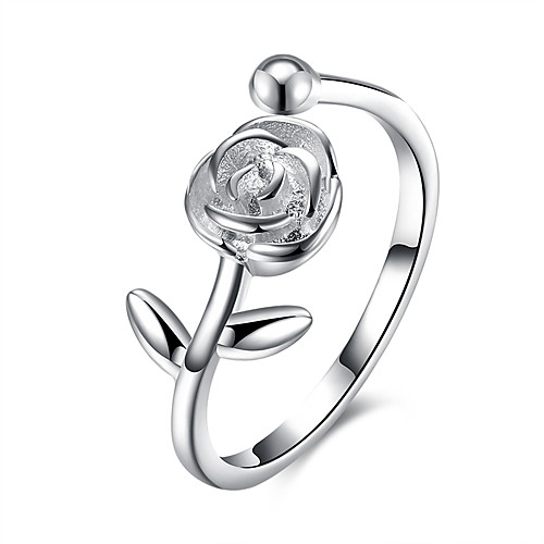Ring Geometrical Silver S925 Sterling Silver Roses Fashion 1pc Adjustable / Women's
Ring Geometrical Silver S925 Sterling Silver Roses Fashion 1pc Adjustable / Women's