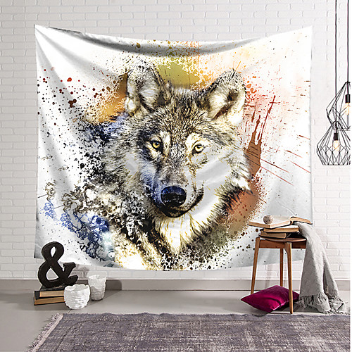 Wall Tapestry Art Decor Blanket Curtain Hanging Home Bedroom Living Room Decoration Polyester Wolf
Wall Tapestry Art Decor Blanket Curtain Hanging Home Bedroom Living Room Decoration Polyester Wolf