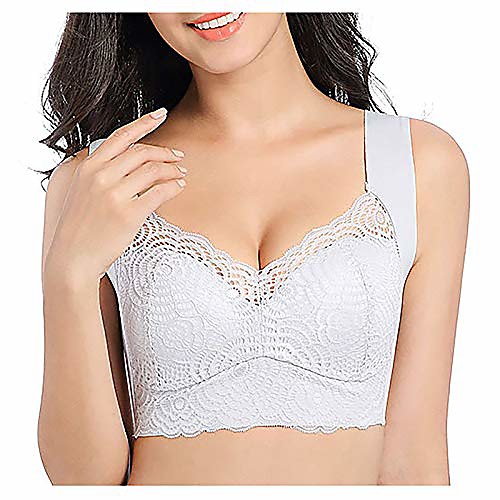 woman's sports bra,air ultimate lift bra stretch full-figure seamless lace cut-out bra,exsecret ultimate lift sports bra (white, xxl)
woman's sports bra,air ultimate lift bra stretch full-figure seamless lace cut-out bra,exsecret ultimate lift sports bra (white, xxl)