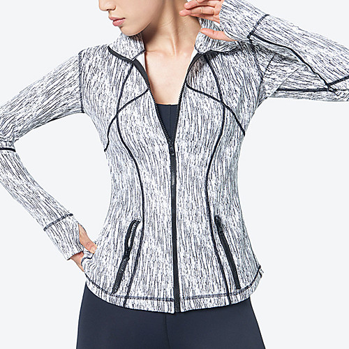 Women's Coat Skin Coat Full Zip Spandex Sport Athleisure Jacket Long Sleeve Quick Dry Breathable Soft Comfortable Everyday Use Casual Daily Outdoor
Women's Coat Skin Coat Full Zip Spandex Sport Athleisure Jacket Long Sleeve Quick Dry Breathable Soft Comfortable Everyday Use Casual Daily Outdoor