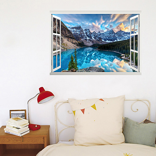 3D Fake Window New Wall Paste Blue Sky White Cloud Lake Reflection Home Corridor Background Decoration Can Be Removed Stickers
3D Fake Window New Wall Paste Blue Sky White Cloud Lake Reflection Home Corridor Background Decoration Can Be Removed Stickers