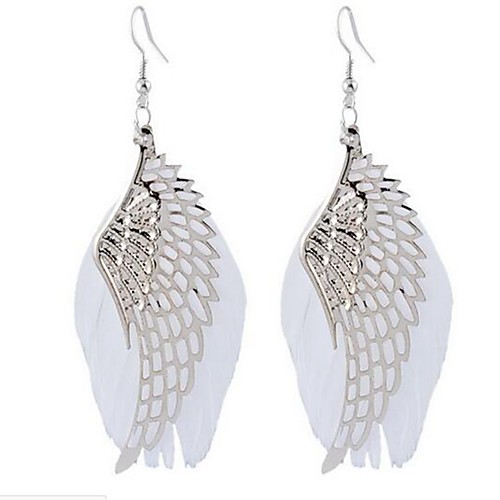 Women's Stud Earrings Stylish Sweet Feather Earrings Jewelry White For Date Festival
Women's Stud Earrings Stylish Sweet Feather Earrings Jewelry White For Date Festival