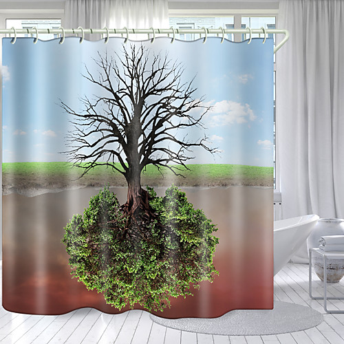 Reflecting Pine Tree Digital Printing Shower Curtain Shower Curtains Hooks Modern Polyester New Design
Reflecting Pine Tree Digital Printing Shower Curtain Shower Curtains Hooks Modern Polyester New Design