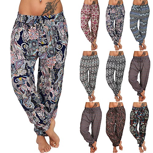 Women's Yoga Pants Harem Bloomers Bottoms Breathable Quick Dry Moisture Wicking Black / White Black Fuchsia Yoga Fitness Gym Workout Winter Plus Size Sports Activewear Micro-elastic Loose / Athletic
Women's Yoga Pants Harem Bloomers Bottoms Breathable Quick Dry Moisture Wicking Black / White Black Fuchsia Yoga Fitness Gym Workout Winter Plus Size Sports Activewear Micro-elastic Loose / Athletic