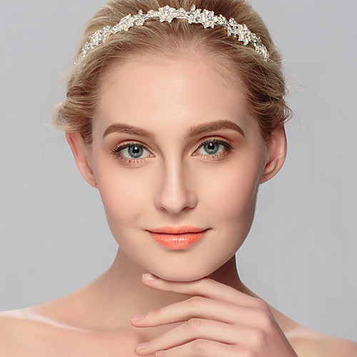 Romantic Wedding Alloy Headpiece with Crystals / Rhinestones 1 Piece Wedding / Special Occasion Headpiece
Romantic Wedding Alloy Headpiece with Crystals / Rhinestones 1 Piece Wedding / Special Occasion Headpiece