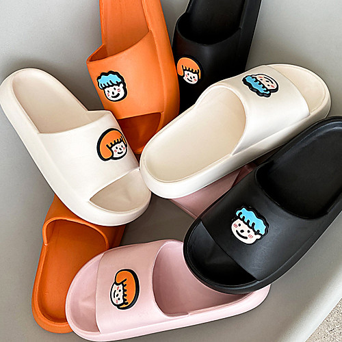 Summer Cartoon Couple Home Care Shoes Four Seasons Bathroom Shoes Thick-Soled Men's Sandals And Shower Slippers Home Slippers Women Summer
Summer Cartoon Couple Home Care Shoes Four Seasons Bathroom Shoes Thick-Soled Men's Sandals And Shower Slippers Home Slippers Women Summer